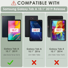 Hülle für Samsung Galaxy Tab A 10.1 2019 Ultra Dünn Smart