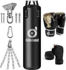 Boxsack Set 6 IN 1 Boxhandschuhen 4FT für Erwachsene MMA Training