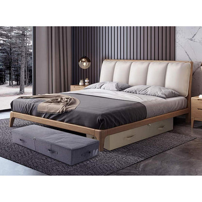 Großes Format Unterbett Aufbewahrungsbox mit Deckel - Schuhe