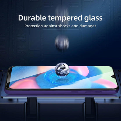 Panzer Schutz Glas Samsung Galaxy A30s A40s 3x 9H Härte Displayschutzfolie