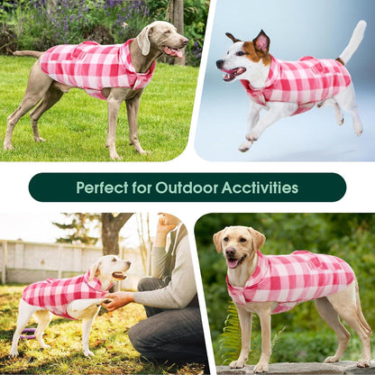 Kuoser Hundemantel Wintermantel Warm Wasserfest S Rosa