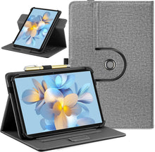 Tablet Universal Hülle 360° Drehbarer Organizer Grau 10-11 Zoll