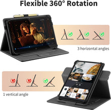 Easyacc Universal Tablet Hülle für 10-11 Zoll Tablet, 360