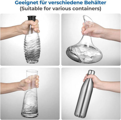 Reinigungsperlen Edelstahl 1500 Kugeln für Dekanter Vase Flaschen