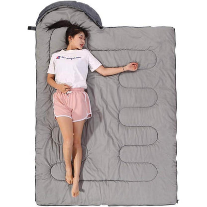 SWTMERRY Schlafsack 3-4 Jahreszeiten warm kühles Wetter