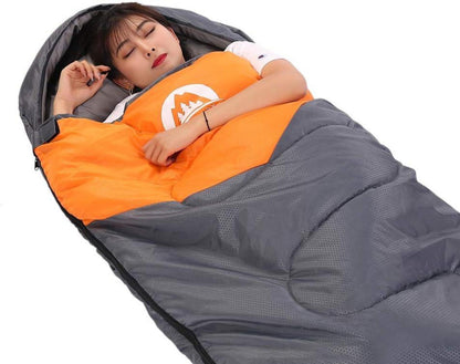 Schlafsack 3-4 Jahreszeiten, warmes kühles Wetter, leicht, Jugendliche Erwachsene
