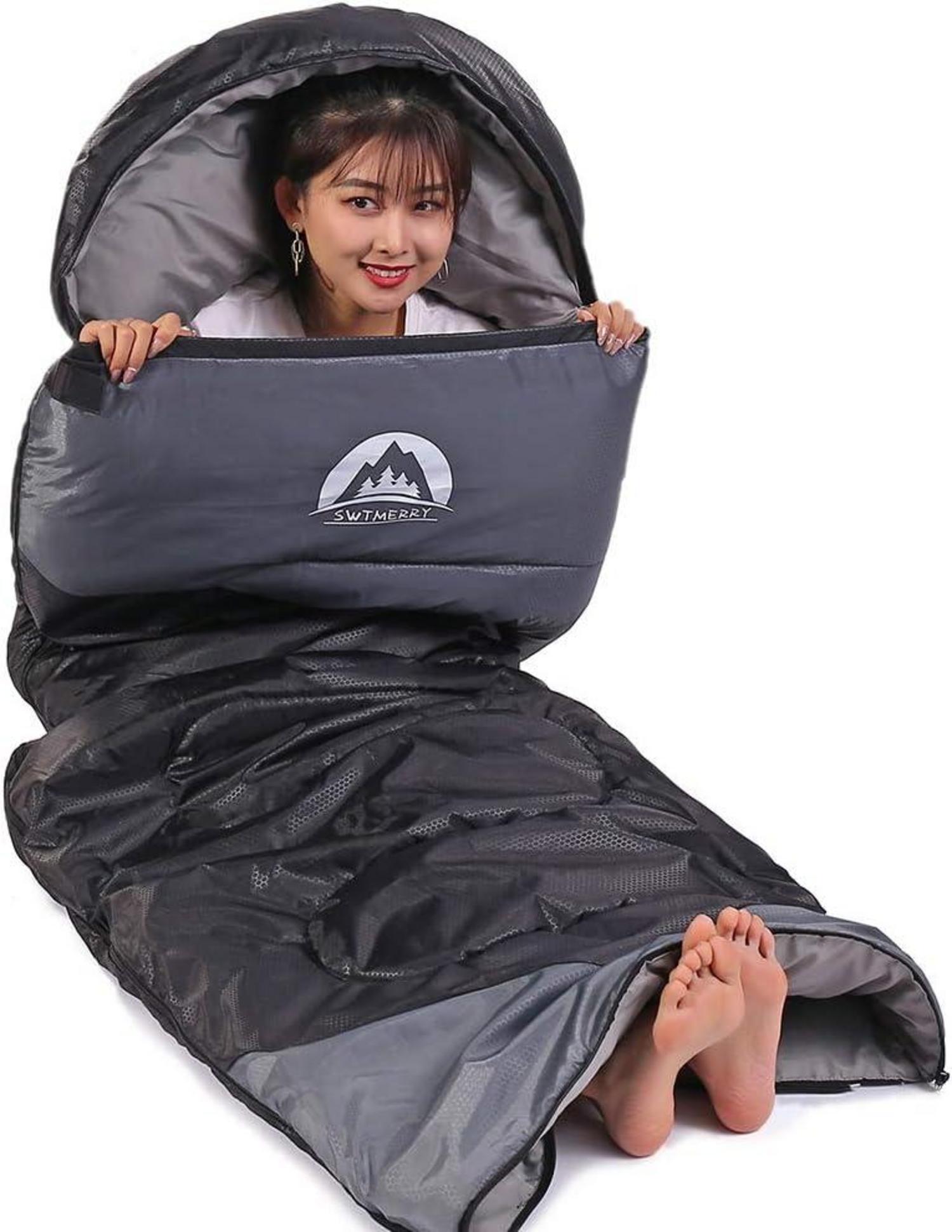 Schlafsack 3-4 Jahreszeiten warm und kühles Wetter leicht