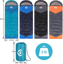 Schlafsack SWTMERRY 3-4 Jahreszeiten wasserdicht leicht