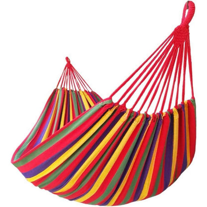 XXXL Doppelhängematte für 2 Personen, 300kg, Regenbogen