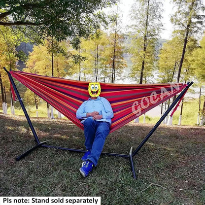 XXXL Doppelhängematte für 2 Personen, 300kg, Regenbogen