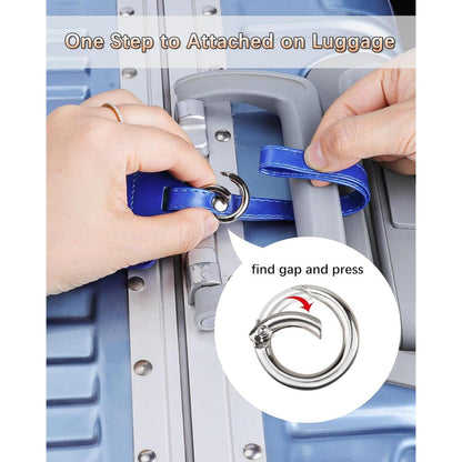 3er-Pack Kofferanhänger aus