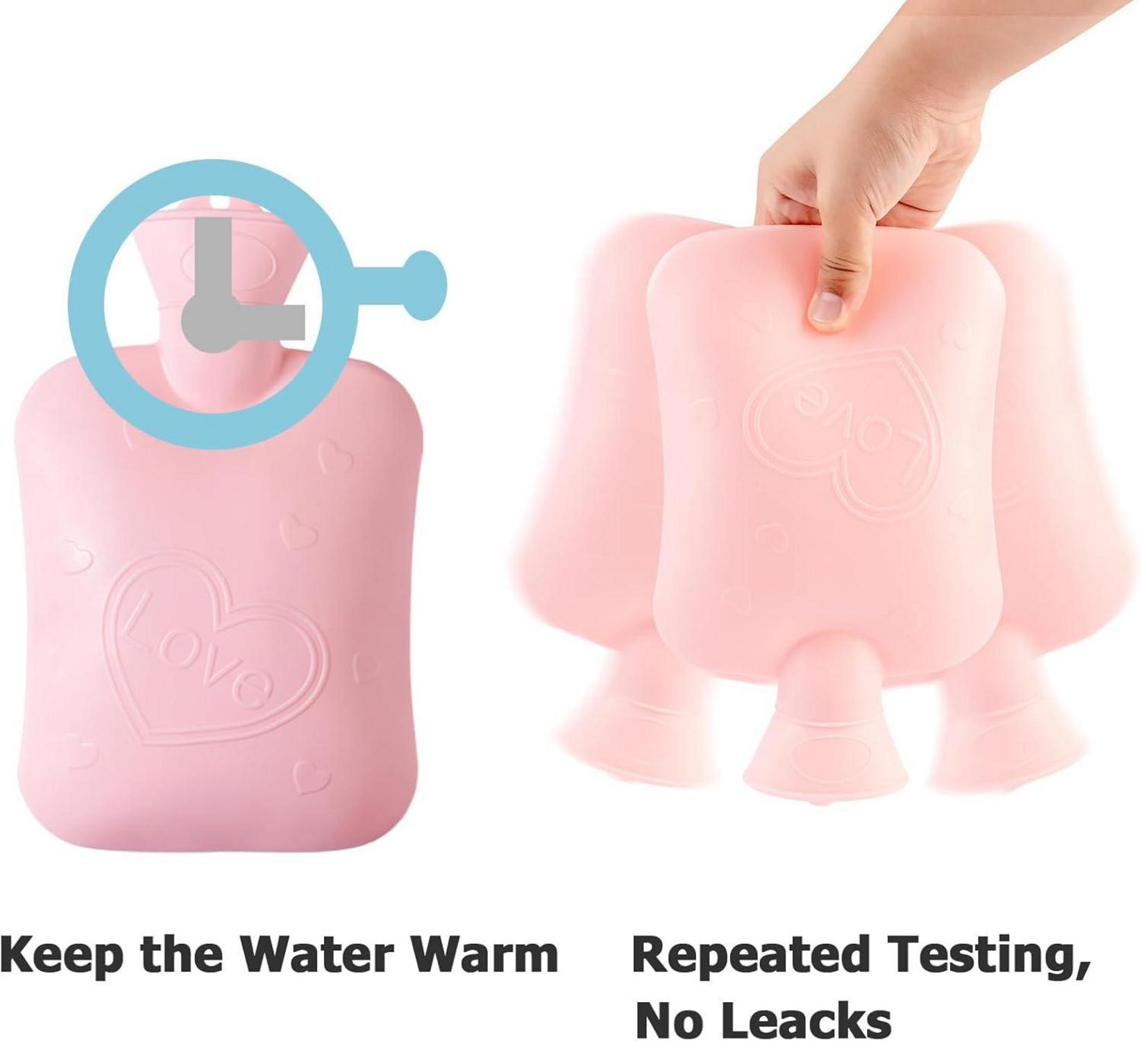 Nifogo Wärmflaschengürtel mit 1,3L Bezug für Nacken Schulter Bauchunschmerzen