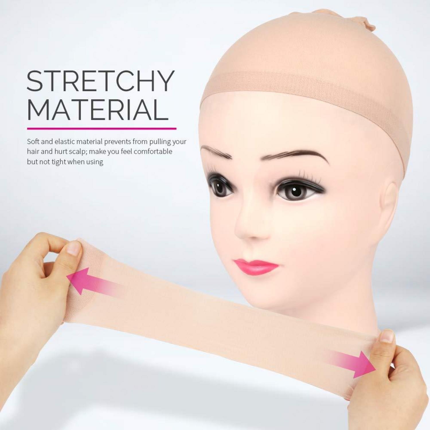 Perücke Kappen Haarnetz Set Nylon Elastisch Atmungsaktiv 6