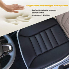 Orthopädisches Memory Foam Auto Sitzkissen Schwarz