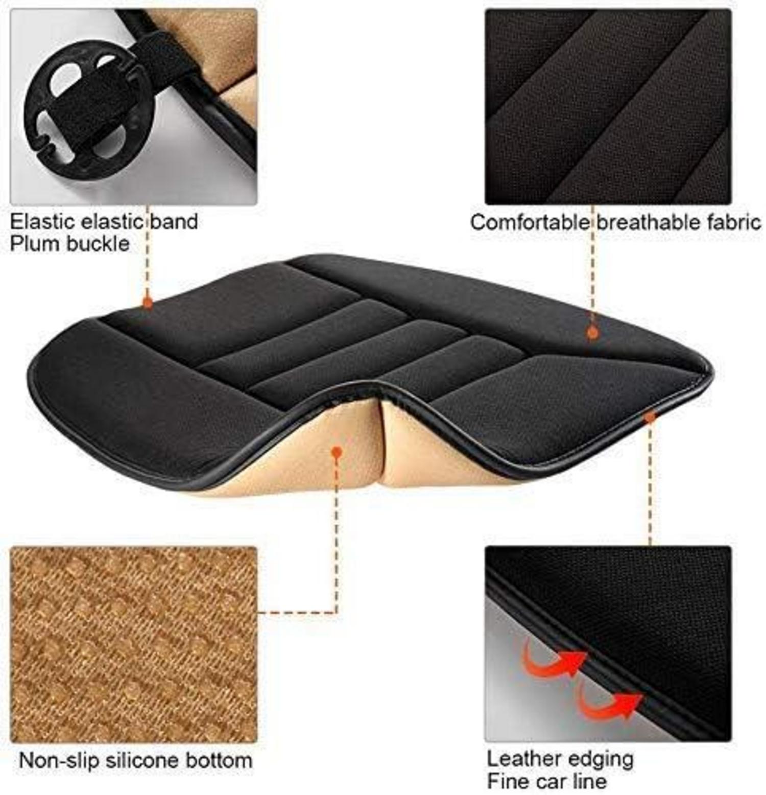 Big Ant Orthopädisches Memory Foam Autositzkissen Schwarz