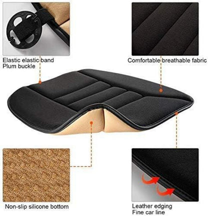 Big Ant Orthopädisches Memory Foam Autositzkissen Schwarz