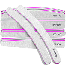Professionelles Nagelfeilen Set 100/180 - 10 Stücke