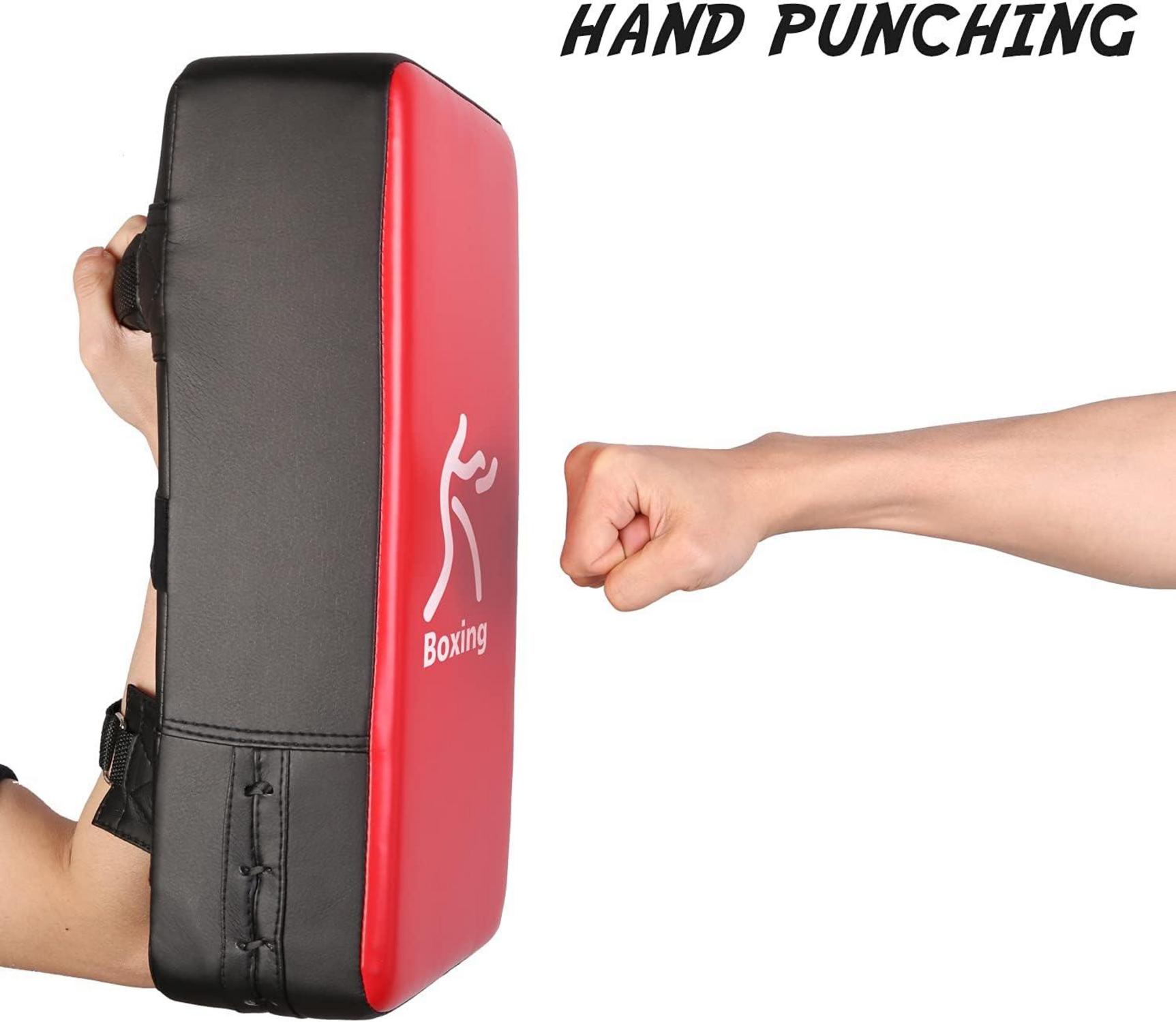Handpratzen Set 2 IN 1 PU Pratzen Schlagpolster Boxsack Kickboxen