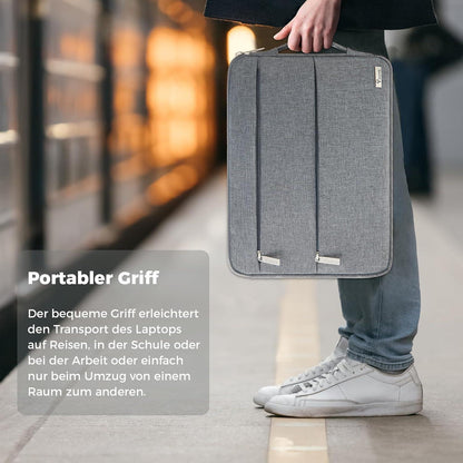Laptophülle 14 Zoll MacBook Air Pro Tasche 14,6 Grau Tablet