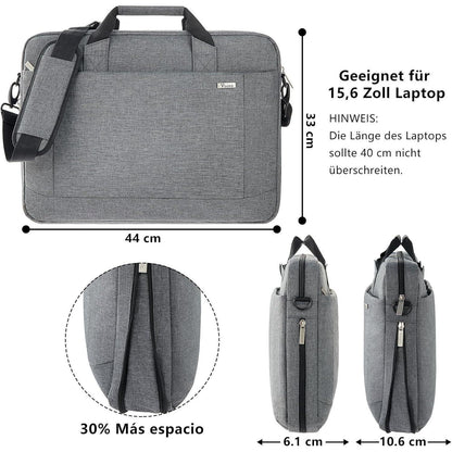 Voova Laptoptasche 14-16 Zoll, 30% mehr