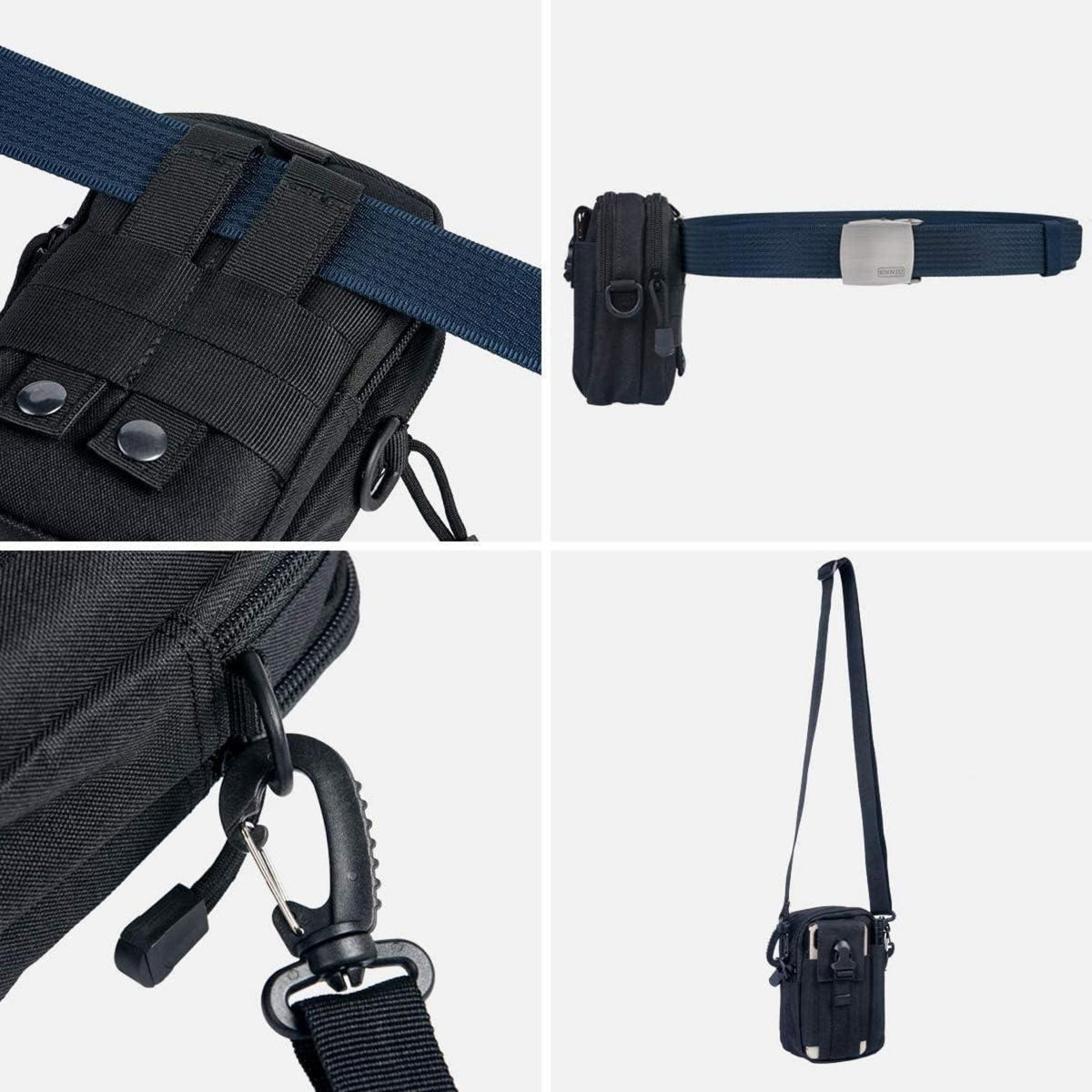 Taktische Hüfttasche Molle Gürteltasche für Outdoor & Alltag