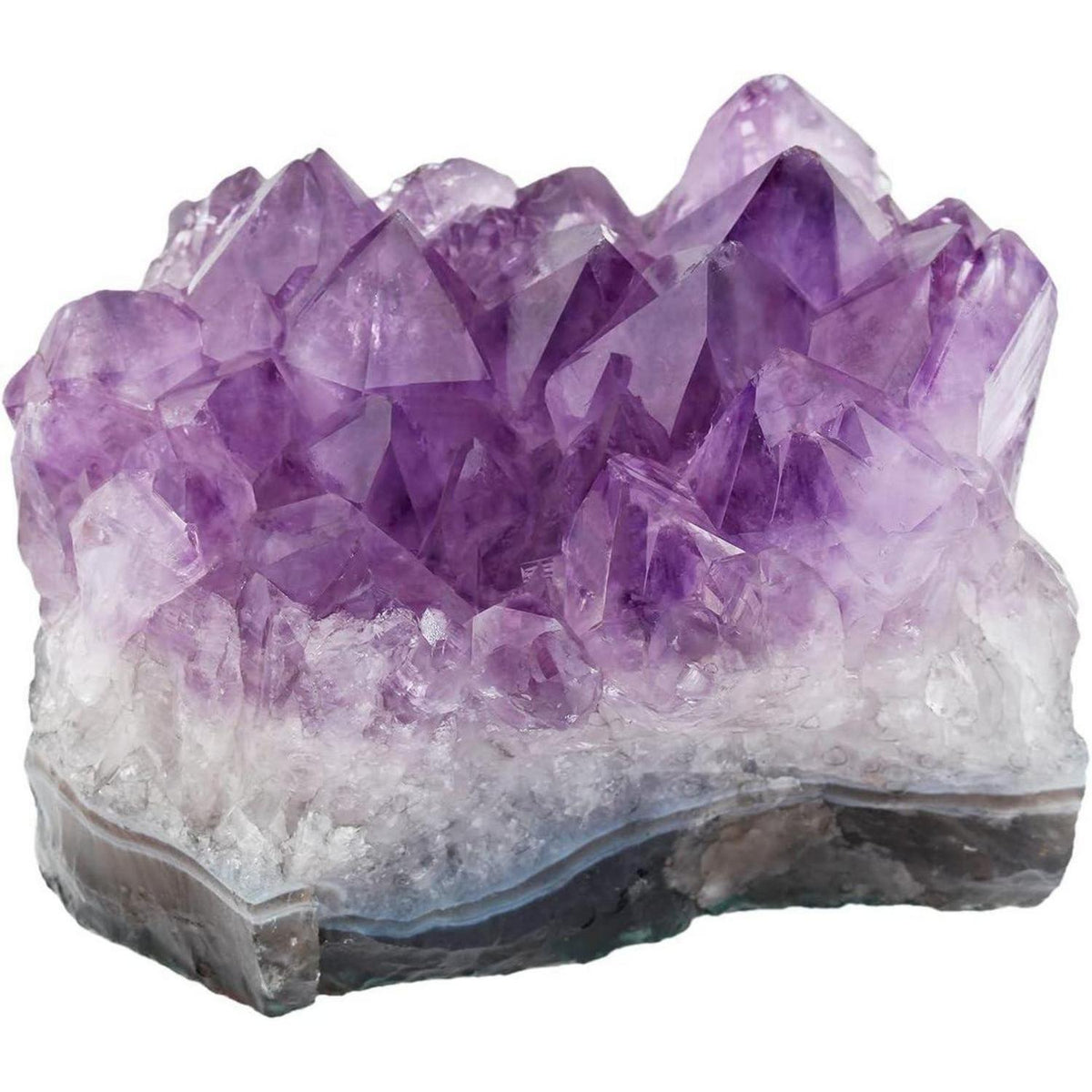Amethyst Druse XXL Schmuckstein mit Geschenktüte