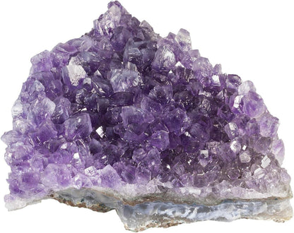 Natürlicher Amethyst Druse Kristall Cluster Reiki Heilstein