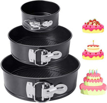 Antihaftbeschichtete Kuchenformen Set 3 Stück Rund@Springform Cake