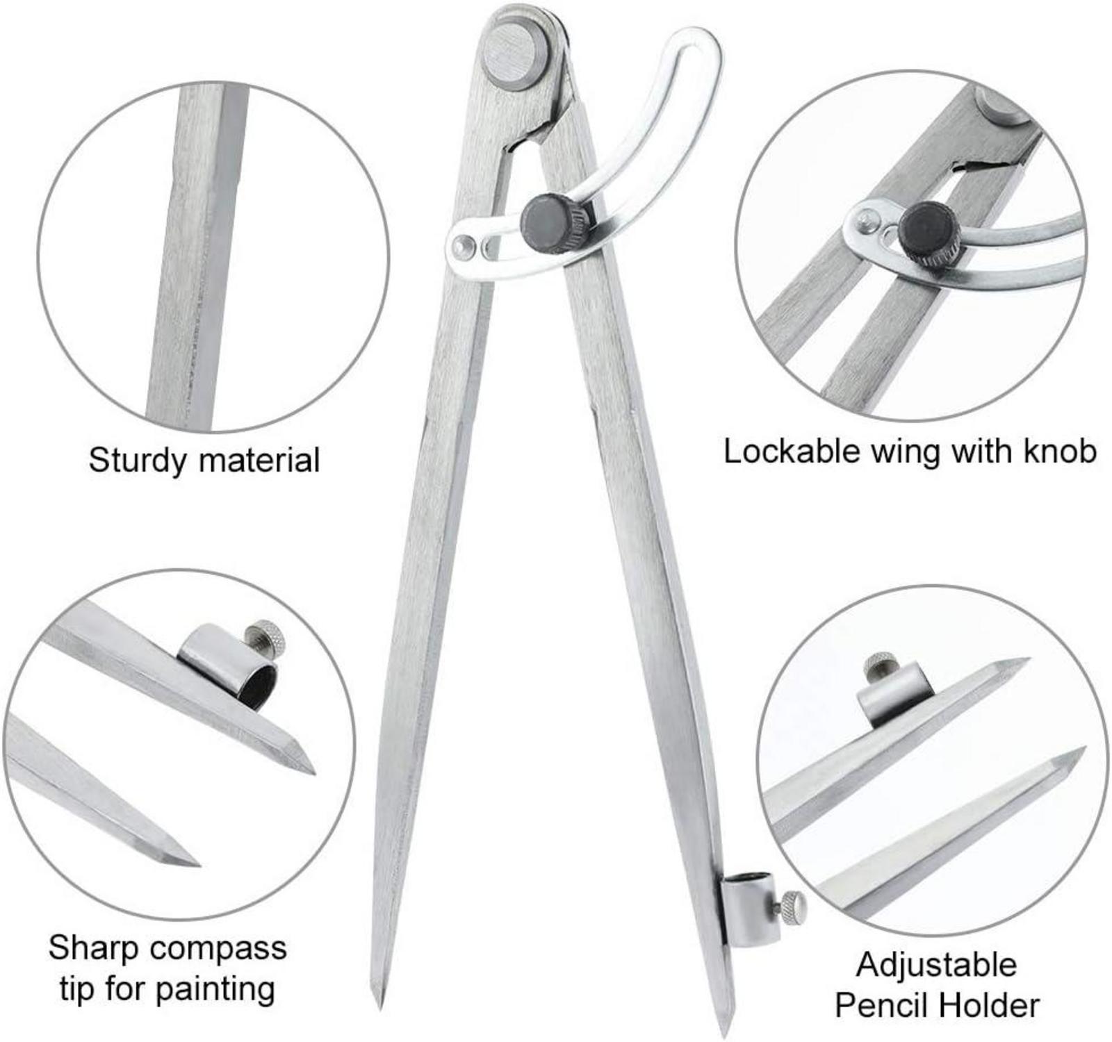 Großer Bleistift Markierung Zirkel mit Flügel Divider 200mm