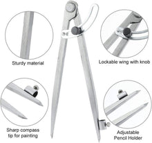 Großer Bleistift Markierung Zirkel mit Flügel Divider 200mm