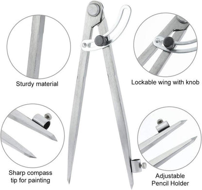 Großer Bleistift Markierung Zirkel mit Flügel Divider 200mm