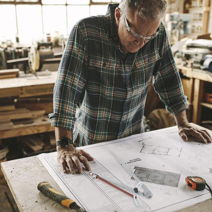 Großer Bleistift Markierung Zirkel aus Kohlenstoffstahl - Flügel Divider 200mm