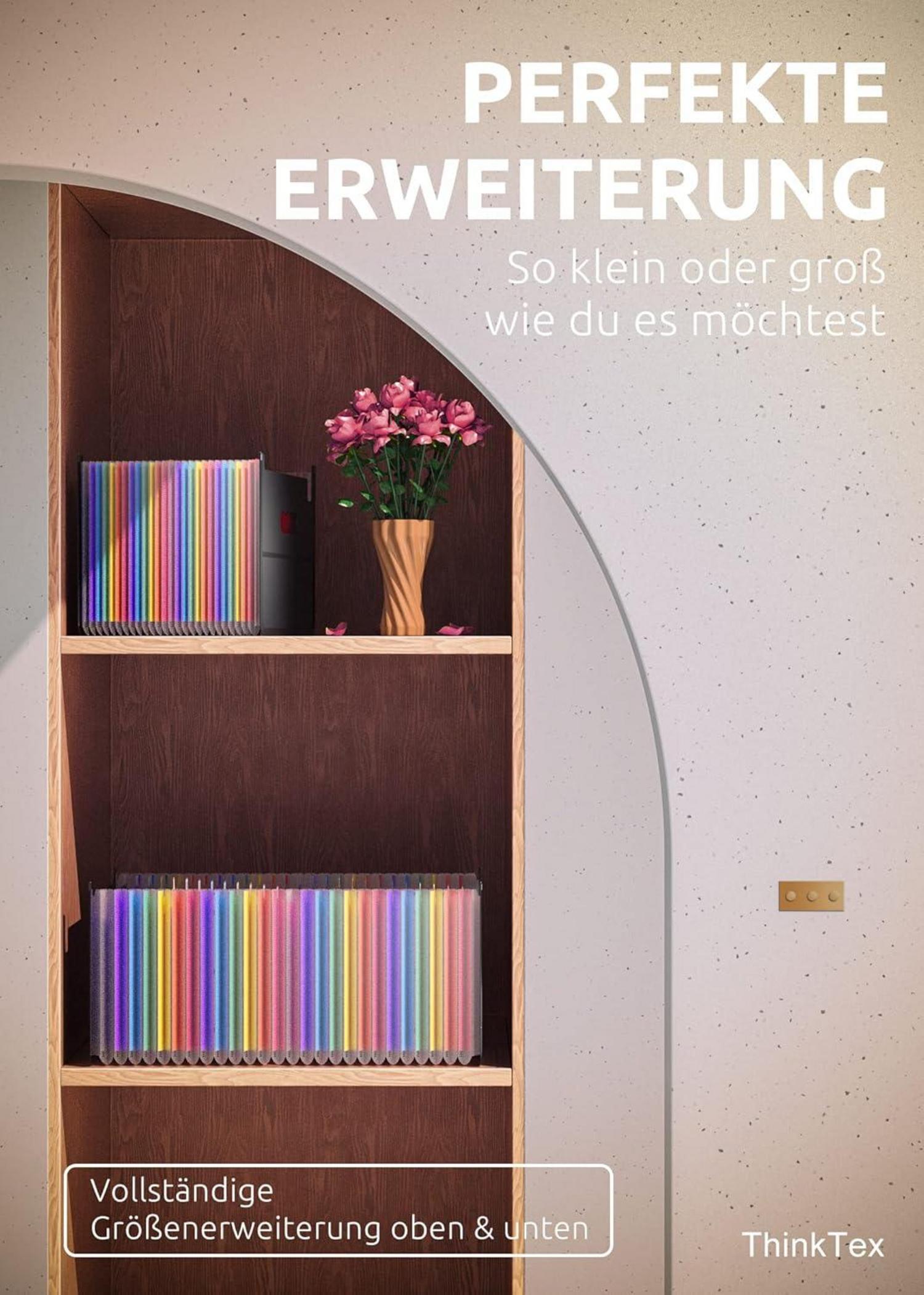 26 Fächer Aktenordner A4 Sortiermappe Netztasche Organizer