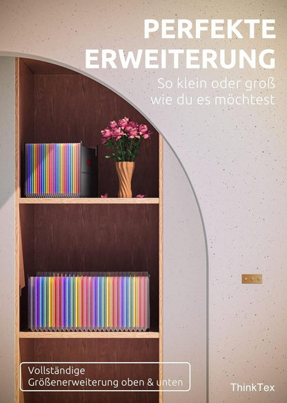26 Fächer Aktenordner A4 Sortiermappe Netztasche Organizer