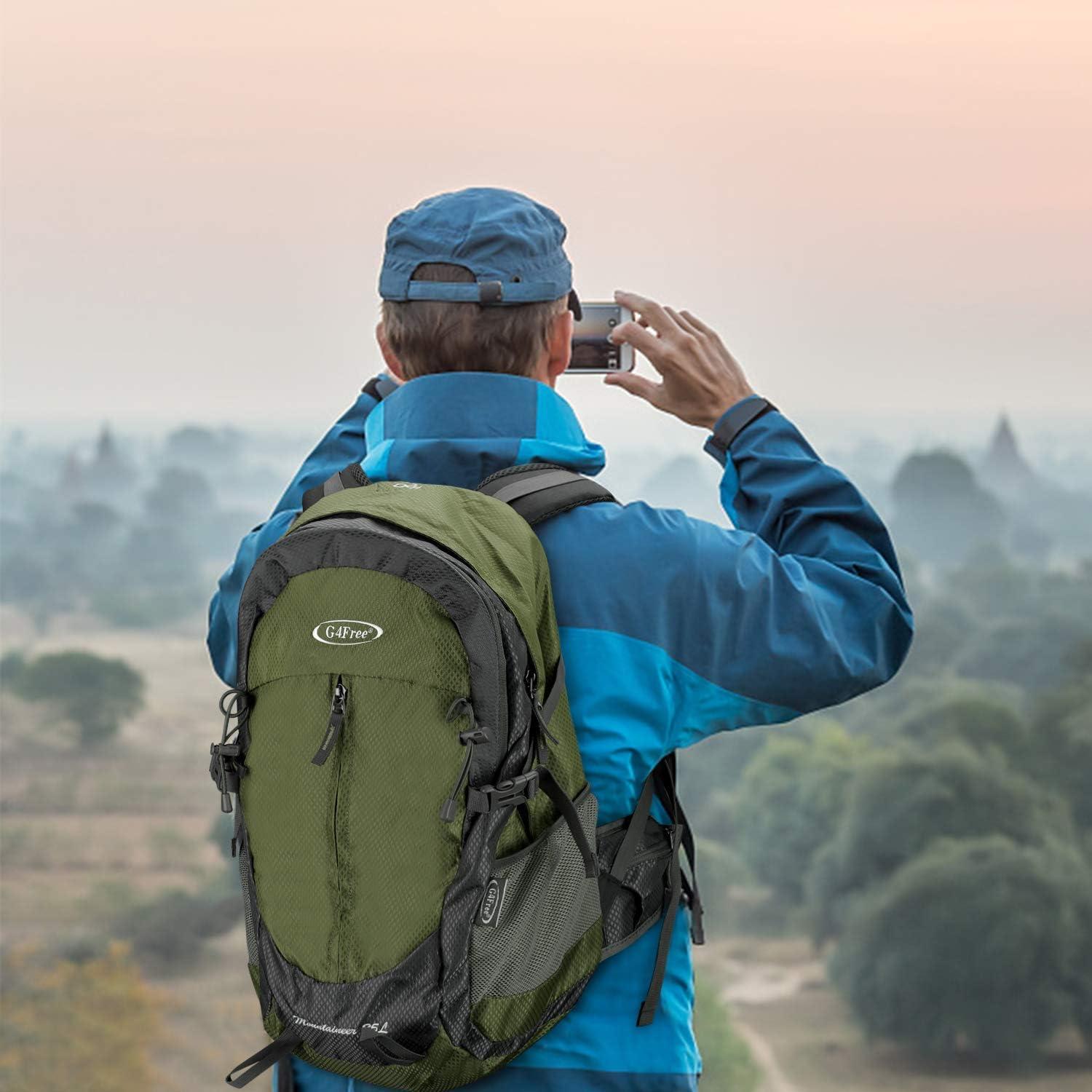 Wasserdichter 35L Outdoor Wanderrucksack Trekking Camping Klettern