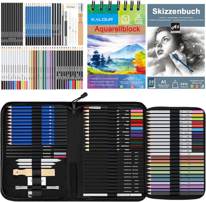 Zeichen- und Skizzierkit-Set