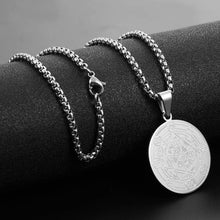 AFSTALR Halskette Herren 7 Erzengel Siegel Edelstahl Amulett