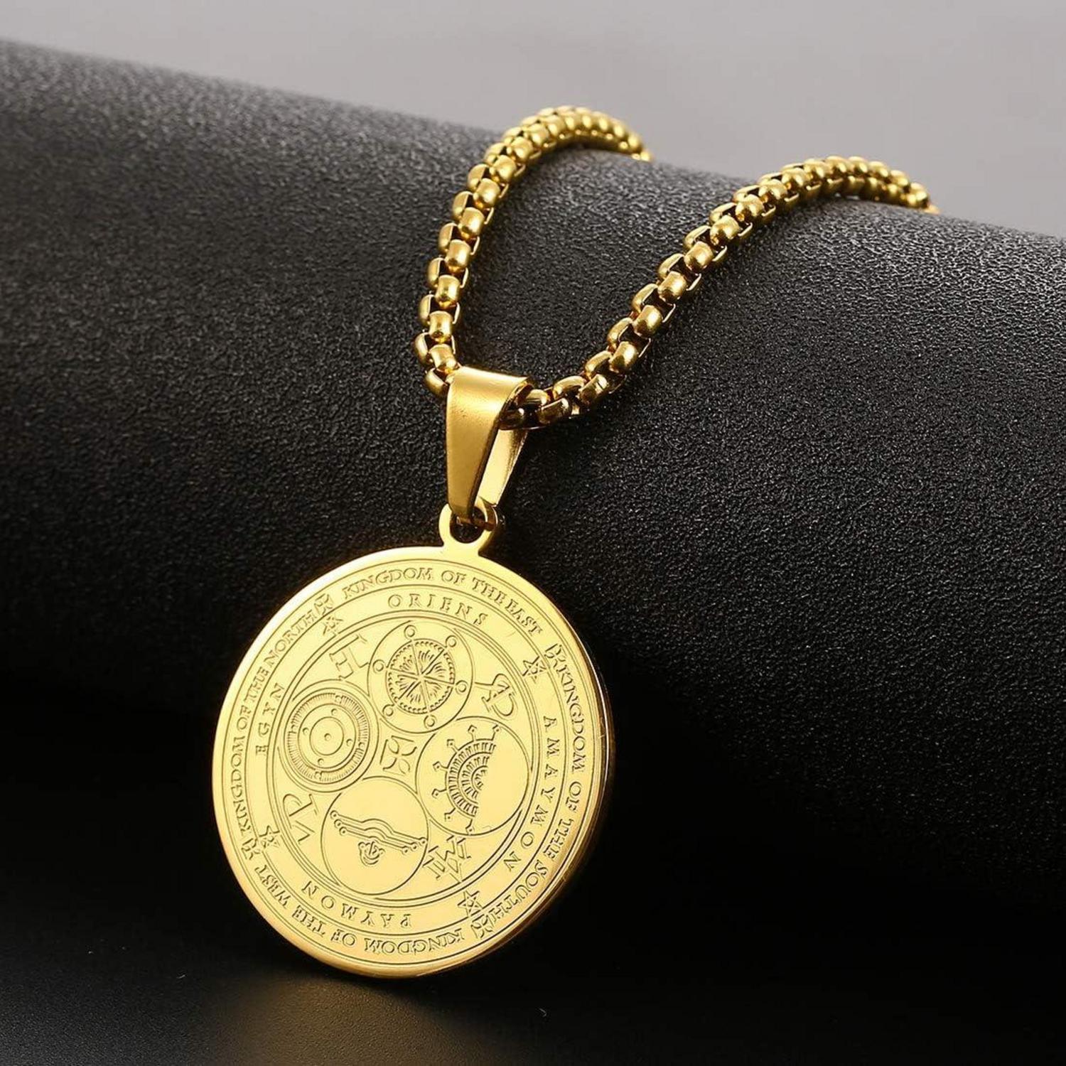AFSTALR Halskette Herren Sieben Erzengel Talisman Amulett
