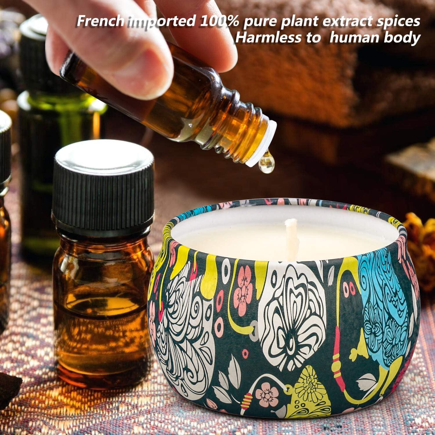 Aromatherapie Kerzen Geschenkset für Frauen 4er Set 5,6 Oz