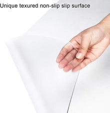 Stuhlmatte 120x120cm Transparent für Hartböden, rutschfest