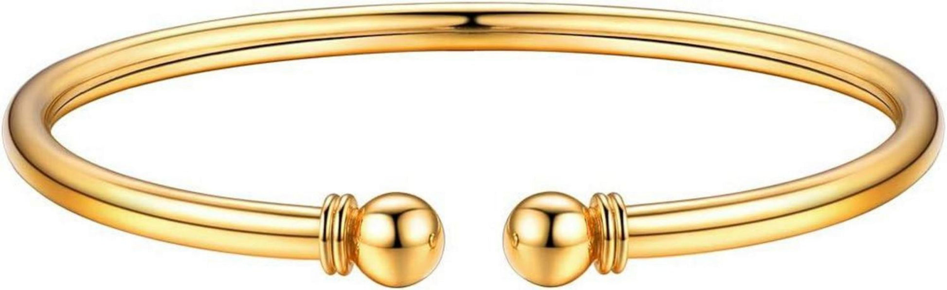 Offener Armreif Manschette 18k vergoldet Silber Accessoire