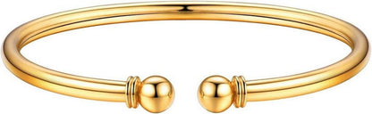 Offener Armreif Manschette 18k vergoldet Silber Accessoire