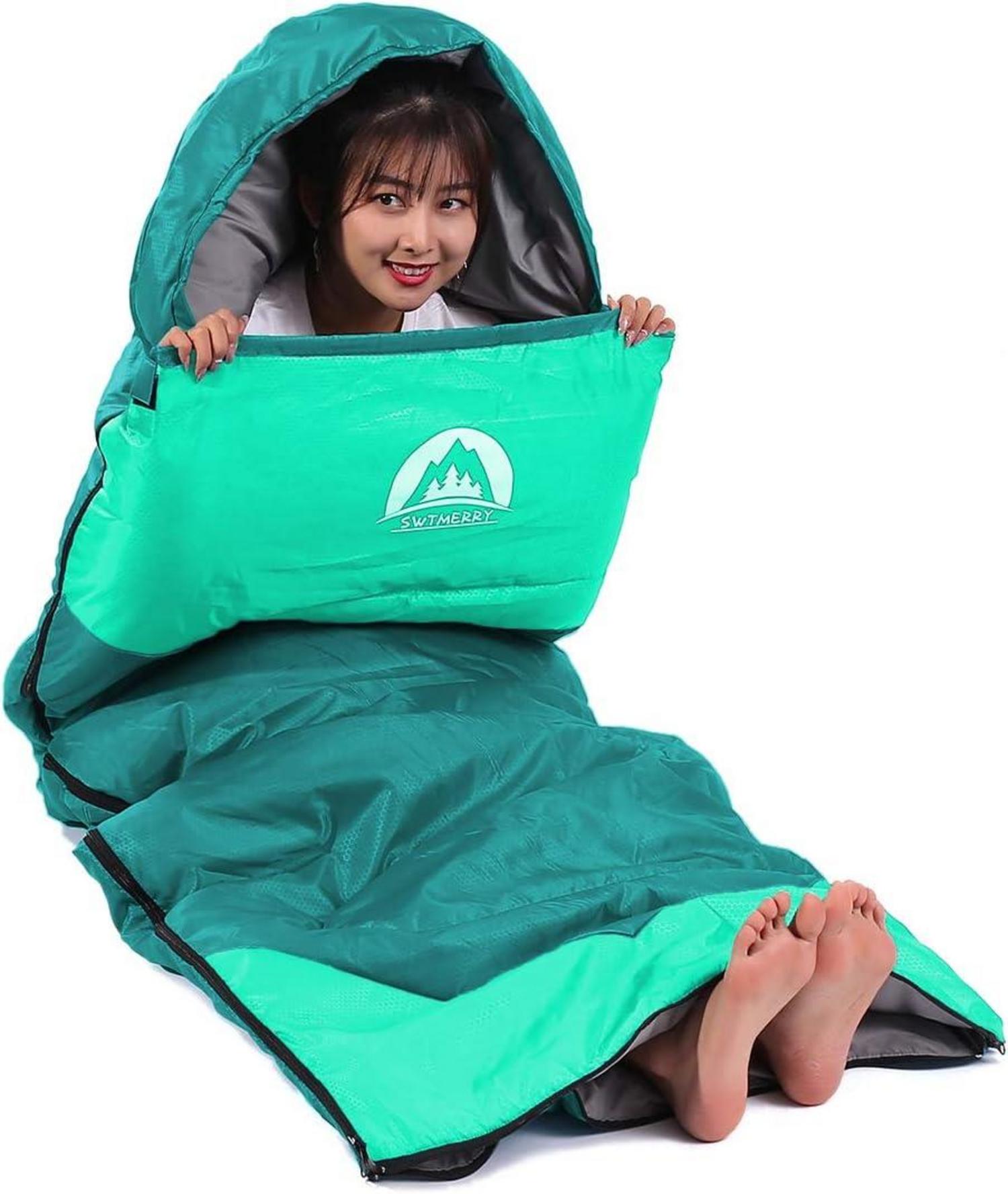 Schlafsack für 3-4 Jahreszeiten warmes und kühles Wetter