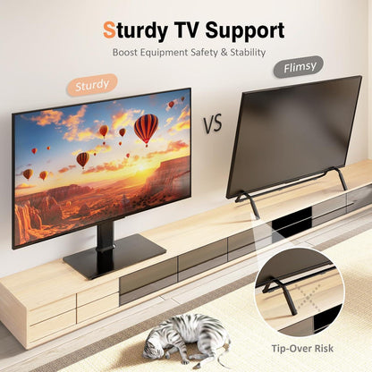 Universeller TV-Ständer für 13-32 Zoll TVs mit schwenkbarer