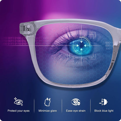 Blaulichtfilter Brille PC Gaming Anti Blaulicht Brille Damen