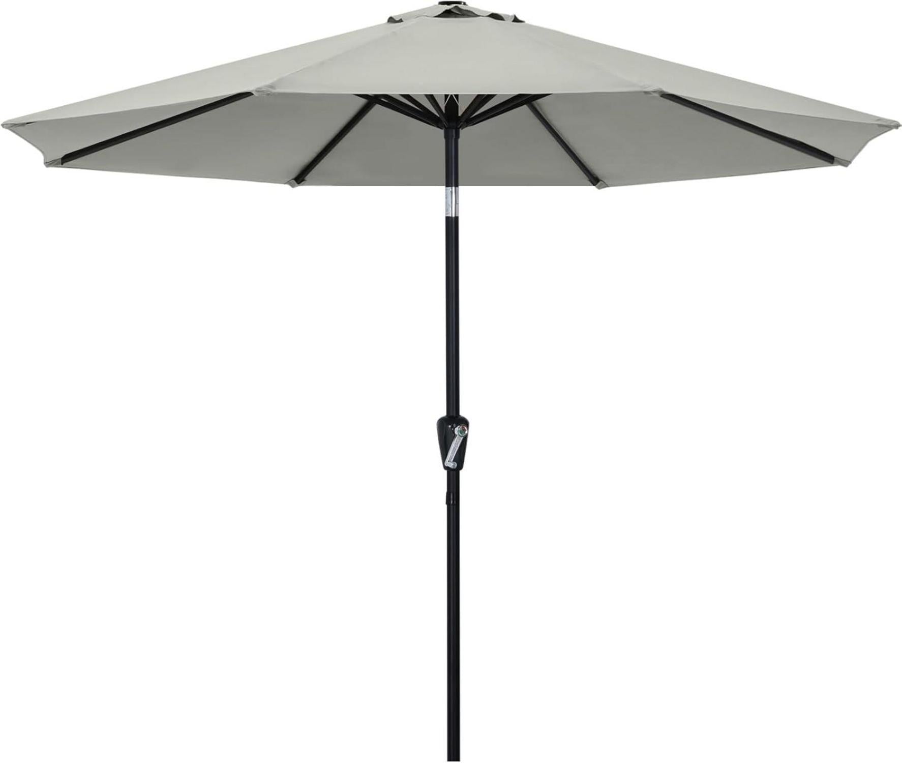 Sonnenschirm UPF 50+ wasser- und winddicht 270 cm knickbar Stabil