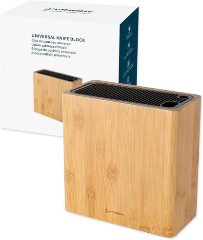 XL Universal-Messerblock mit Schlitzen für Scheren und Schärfstab