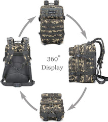 Taktischer Militär Rucksack 40L Survival Armee Molle Army