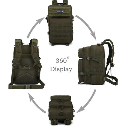 Taktischer Rucksack 40L Militär Survival Armee Molle Olive