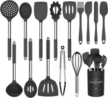 Küchenutensilien-Set Silikon 15-teilig hitzebeständig